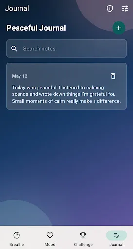 Breath Circle Calm Android app screenshot 1