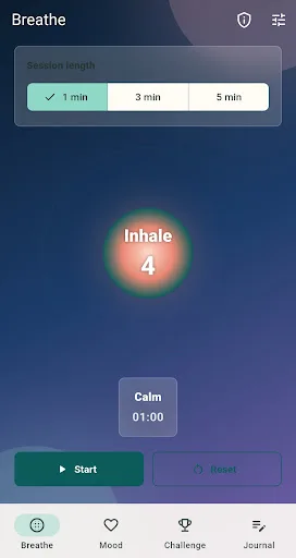 Breath Circle Calm Android app screenshot 4