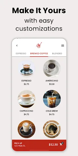 Western Coffee Co. Android app screenshot 3