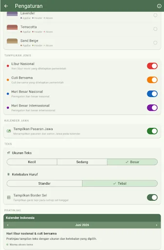 Kalender Indonesia Android app screenshot 3