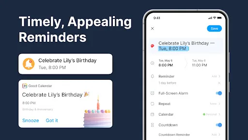 Calendar Planner - Agenda App Android app screenshot 6