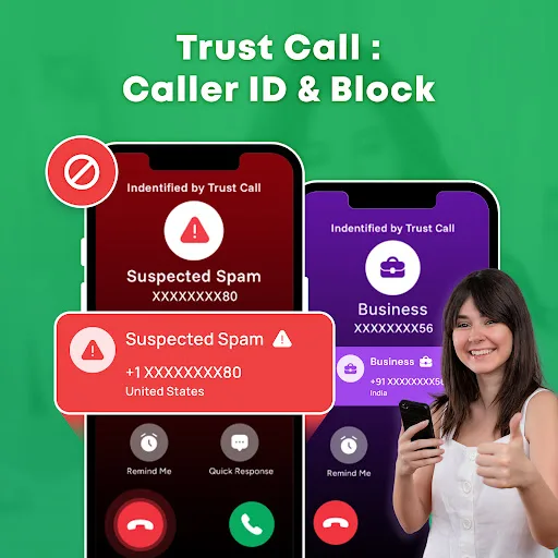 Trust Call: Caller ID & Block Android app screenshot 1