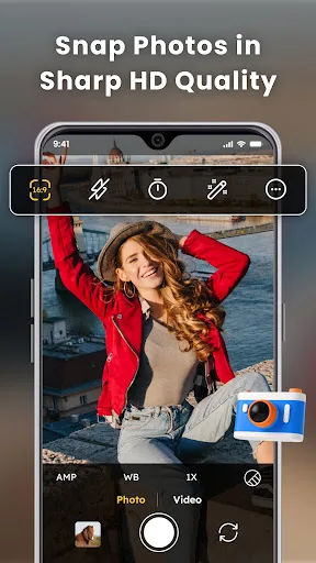 HD Camera Filter: 4K Camera Android app screenshot 1