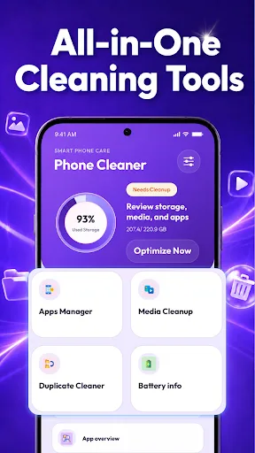 Clyvia Cleaner Android app screenshot 2