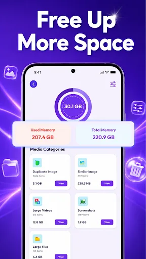 Clyvia Cleaner Android app screenshot 3