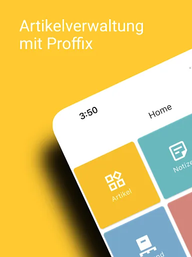 pfx Lager für Proffix Px5 Android app screenshot 1