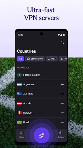 Proton VPN: Fast & Secure VPN Android app screenshot 3