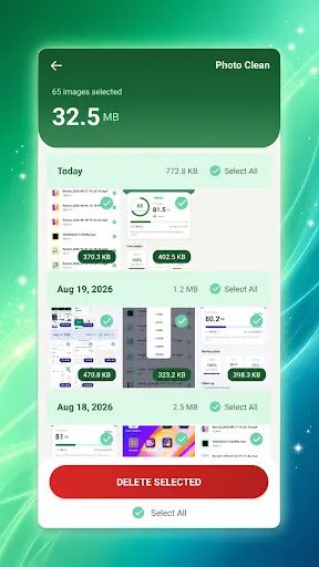 Clean Vale Android app screenshot 3