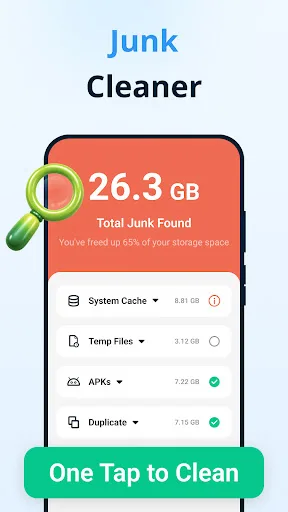 Phone Cleaner, Cleanix Cleanup Android app screenshot 1