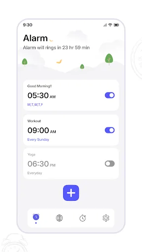 Alarm Clock Android app screenshot 1