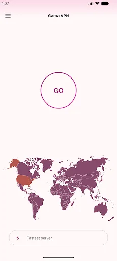 Gama VPN Android app screenshot 2
