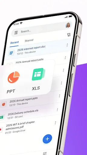 WPS Office-PDF, Word, Sheet Android app screenshot 2
