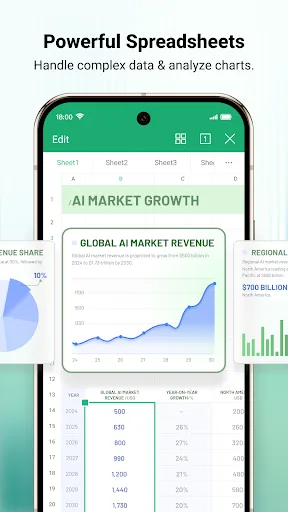 WPS Office-PDF, Word, Sheet Android app screenshot 5