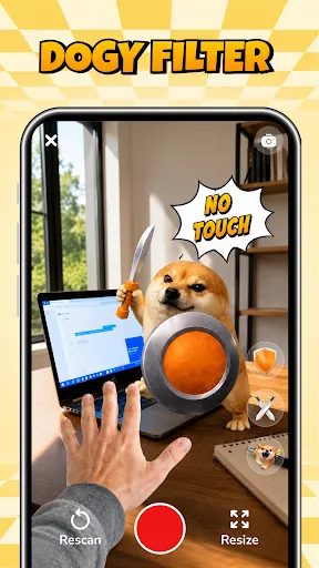 AR Character: Viral Fun Filter Android app screenshot 1