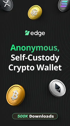 Edge - Bitcoin & Crypto Wallet Android app screenshot 1