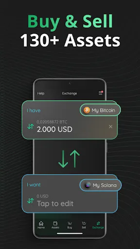 Edge - Bitcoin & Crypto Wallet Android app screenshot 3