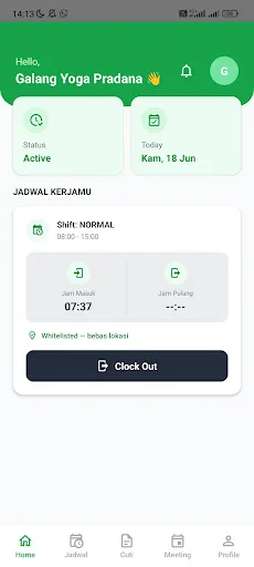 MyKias Android app screenshot 2