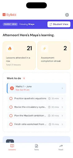 Syllabi Android app screenshot 6