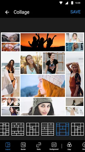 Collage Maker - Photo Editor Android app screenshot 1