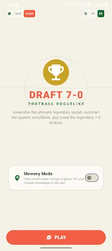 Seven To Zero: Soccer Draft Android app screenshot 1
