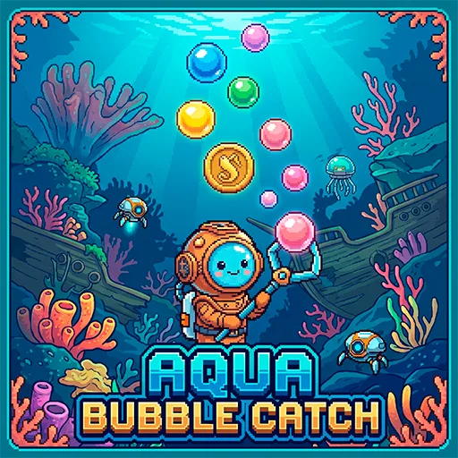 Aqua Bubble Catch Android app icon
