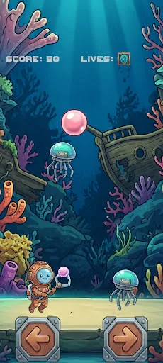 Aqua Bubble Catch Android app screenshot 3