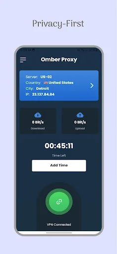 Omber Proxy - Your Trusted VPN Android app screenshot 1
