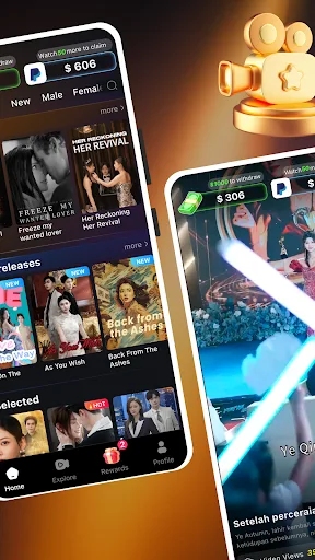 MixReels Android app screenshot 2