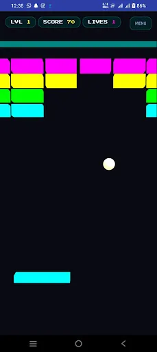 Neon Bricks: Breaker 3D Android app screenshot 4