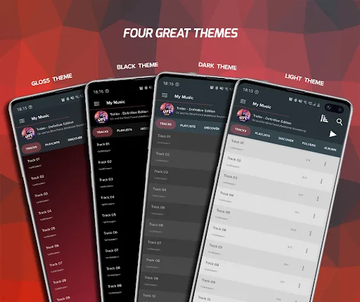 Pi Music Player: Offline Music Android app screenshot 1