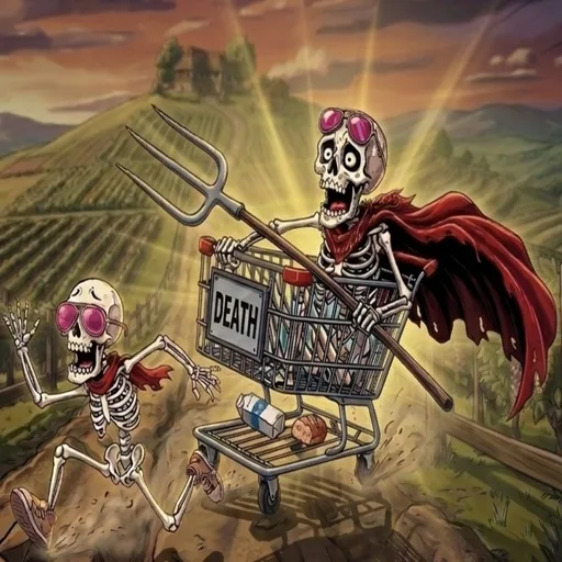 Death Skeleton DJAGA Funny Android app icon