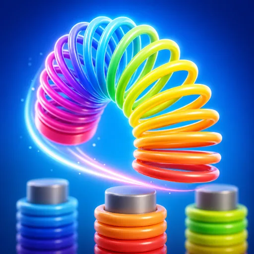 Slinky SortZafarPuzz GamePuz Android app icon