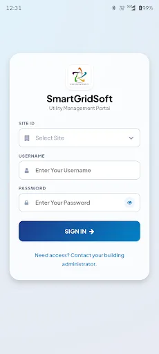 Smart Gridsoft 2.0 Android app screenshot 2