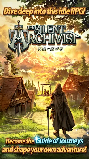 Idle Game The Silent Archivist Android app screenshot 1