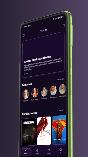 Vaco tv Android app screenshot 2