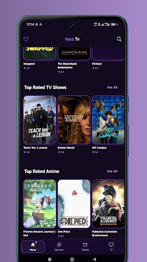 Vaco tv Android app screenshot 4
