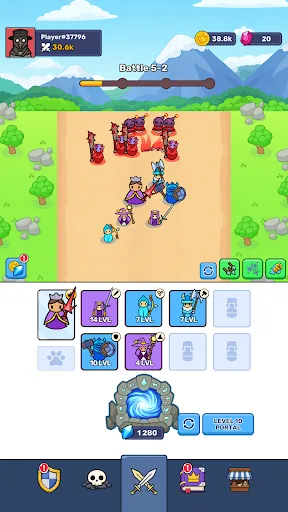 Portal of Heroes Android app screenshot 1