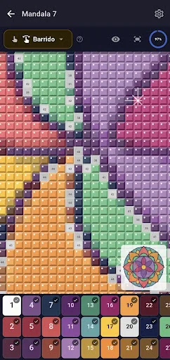 Diamond Painting Mandalas Android app screenshot 6