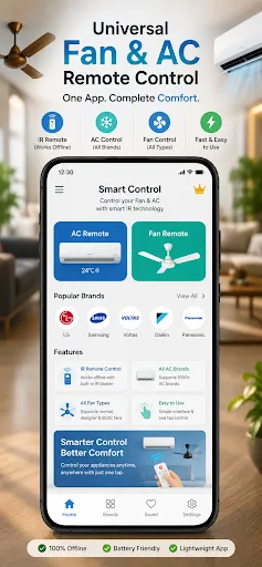 Ceiling Fan Remote Control Android app screenshot 1