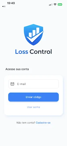 Controle de Perdas Android app screenshot 1