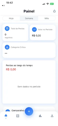Controle de Perdas Android app screenshot 5