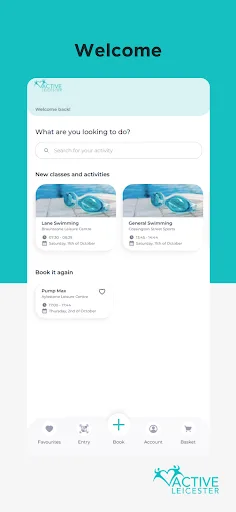 Active Leicester Android app screenshot 1