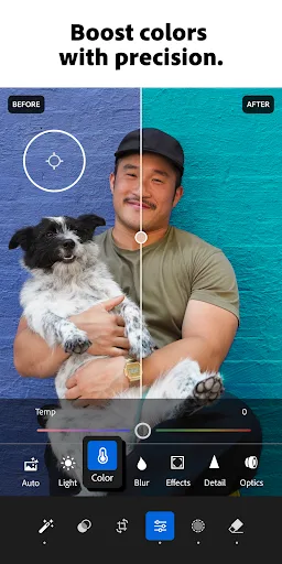 Lightroom Photo & Video Editor Android app screenshot 3