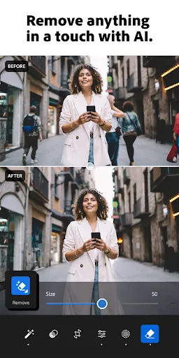 Lightroom Photo & Video Editor Android app screenshot 4
