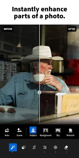 Lightroom Photo & Video Editor Android app screenshot 6