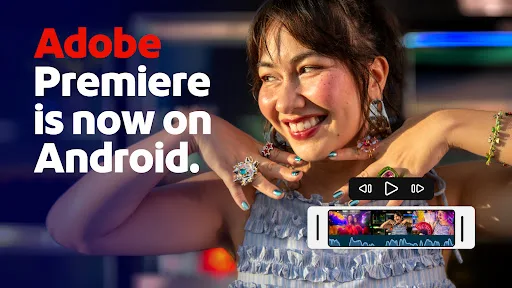 Adobe Premiere: Video Editor Android app screenshot 1