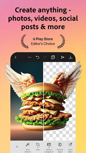 Adobe Express: AI Photo, Video Android app screenshot 1