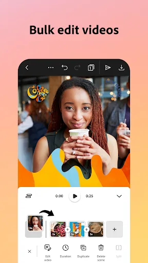 Adobe Express: AI Photo, Video Android app screenshot 3