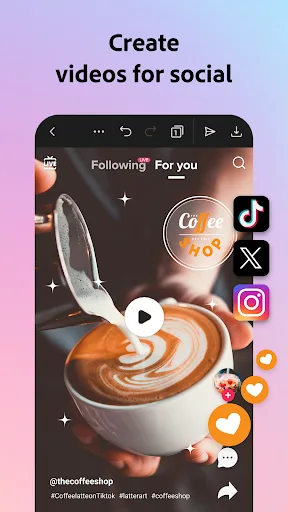 Adobe Express: AI Photo, Video Android app screenshot 4