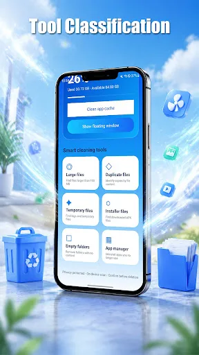 Aero Junk Cleaner Android app screenshot 2